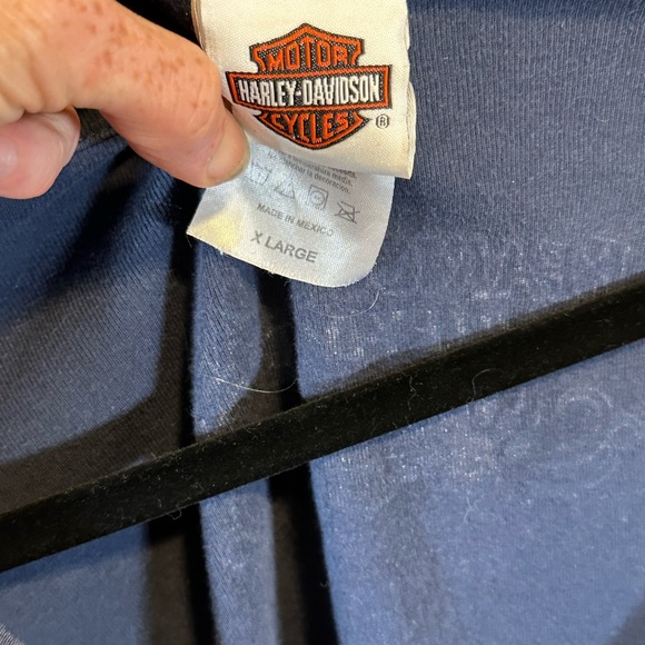 XL Harley Long Sleeve V Neck Tee - Picture 5 of 5